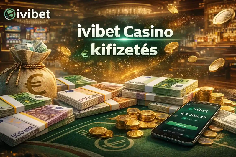 Ivibet kifizetés: befizetés és pénzfelvétel az Ivibet Casinonál